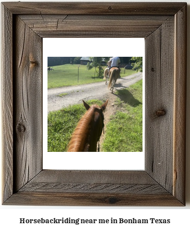 horseback riding near me in Bonham, Texas